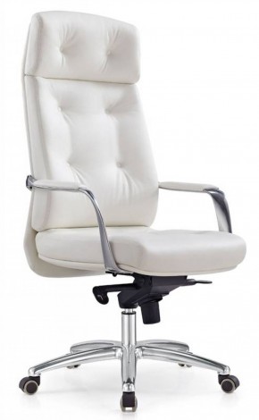 Кресло руководителя Бюрократ _DAO/WHITE белый в Урае - uray.mebel-74.com | фото