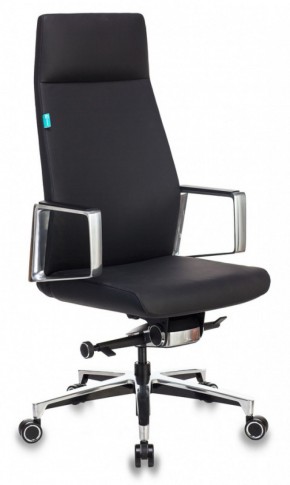 Кресло руководителя Бюрократ _JONS/BLACK черный в Урае - uray.mebel-74.com | фото