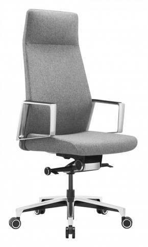 Кресло руководителя Бюрократ _JONS/CASHGREY серый в Урае - uray.mebel-74.com | фото