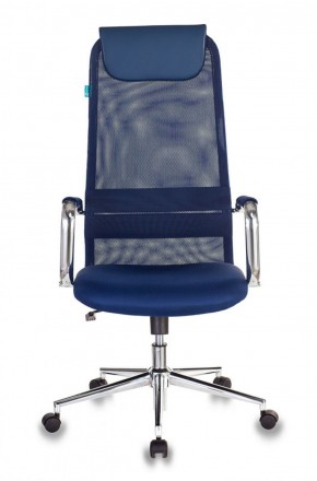 Кресло руководителя Бюрократ KB-9N/DB/TW-10N синий в Урае - uray.mebel-74.com | фото
