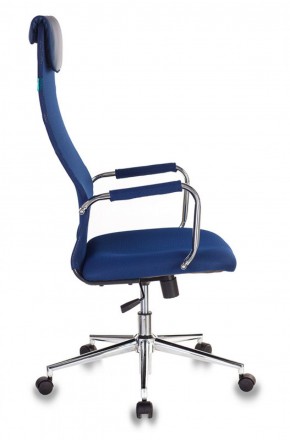 Кресло руководителя Бюрократ KB-9N/DB/TW-10N синий в Урае - uray.mebel-74.com | фото