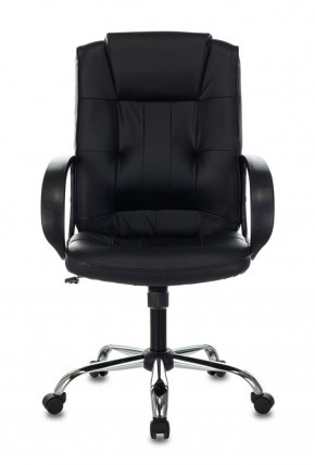 Кресло руководителя Бюрократ T-800N/BLACK черный в Урае - uray.mebel-74.com | фото
