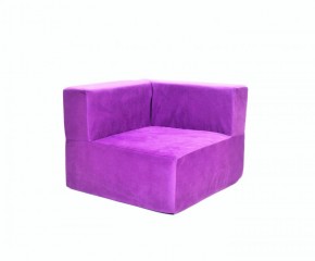 Кресло-угловое-модуль бескаркасное Тетрис 30 (Фиолетовый) в Урае - uray.mebel-74.com | фото