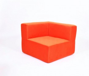 Кресло-угловое-модуль бескаркасное Тетрис 30 (Оранжевый) в Урае - uray.mebel-74.com | фото
