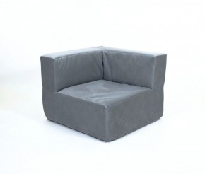 Кресло-угловое-модуль бескаркасное Тетрис 30 (Серый) в Урае - uray.mebel-74.com | фото