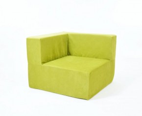 Кресло-угловое-модуль бескаркасное Тетрис 30 (Зеленый) в Урае - uray.mebel-74.com | фото
