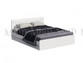 НЭНСИ NEW Кровать 1,4 м (Белый глянец холодный/Белый) в Урае - uray.mebel-74.com | фото