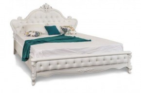 Кровать 1600 Мишель с мягким изголовьем в Урае - uray.mebel-74.com | фото