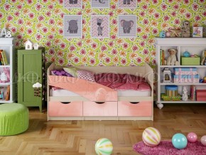 Кровать Бабочки (Розовый металлик) 1600 в Урае - uray.mebel-74.com | фото