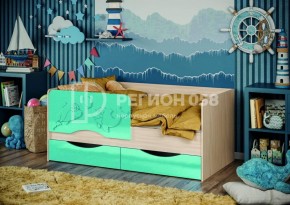 Кровать Дельфин-2 МДФ (фасад 3D) 1600 в Урае - uray.mebel-74.com | фото