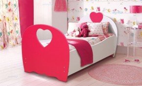Кровать детская Сердце (800*1600) МДФ матовый в Урае - uray.mebel-74.com | фото