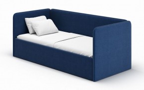 Кровать-диван Leonardo 160*70 (Синий) + боковина в Урае - uray.mebel-74.com | фото