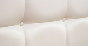 Кровать двойная Хлоя 180 + ортопед + ПМ + дно (арт. Пегасо крем к/з (сливочный)) в Урае - uray.mebel-74.com | фото