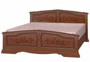 ЕЛЕНА Кровать из массива 1200 (Орех) в Урае - uray.mebel-74.com | фото