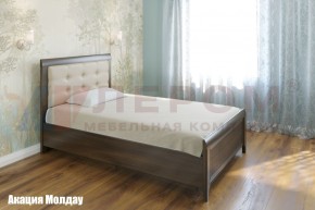 Кровать КР-1032 с мягким изголовьем в Урае - uray.mebel-74.com | фото