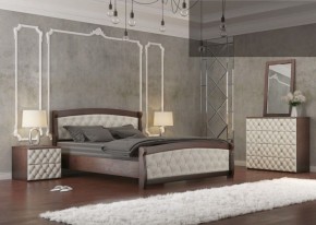 Кровать Магнат с мягкими спинками (1600*1900) в Урае - uray.mebel-74.com | фото