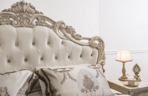 Кровать с мягким изголовьем Патрисия (1600) крем в Урае - uray.mebel-74.com | фото