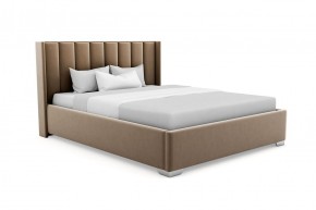 Кровать Терра Люкс 2 интерьерная +основание/ПМ/бельевое дно (120х200) 4 кат. ткани в Урае - uray.mebel-74.com | фото