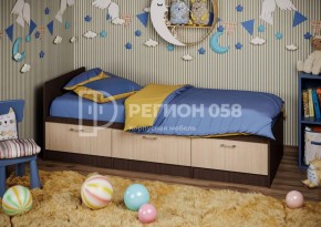 Кровать Юниор-5 ЛДСП в Урае - uray.mebel-74.com | фото