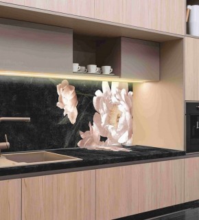 Кухонный фартук со столешницей (А-05) в едином стиле (3050 мм) в Урае - uray.mebel-74.com | фото