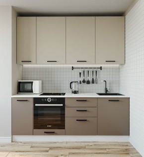 Кухонный гарнитур Латте 2200 (Стол. 26мм) в Урае - uray.mebel-74.com | фото