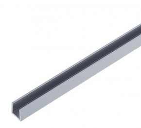 Планка торцевая "П" 4 мм для стеновой панели (алюминий) в Урае - uray.mebel-74.com | фото