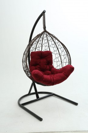 Подвесное кресло Бароло (коричневый/бордо) в Урае - uray.mebel-74.com | фото