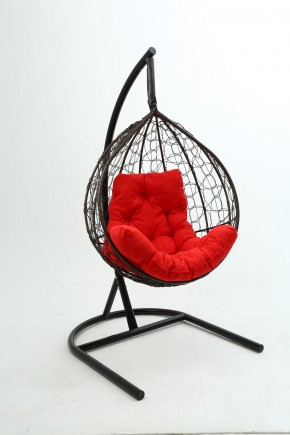 Подвесное кресло Бароло (коричневый/красный) в Урае - uray.mebel-74.com | фото