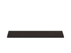 Полка ОРИОН для шкафа широкая, цвет Дуб Венге в Урае - uray.mebel-74.com | фото