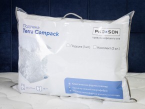 PROxSON Комплект подушек Terra Compack (Микрофибра Полотно) 50x70 в Урае - uray.mebel-74.com | фото