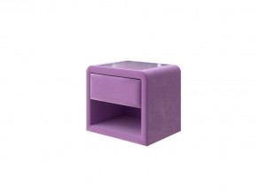 PROxSON Тумба Cube (Ткань: Велюр Shaggy Lilac) 52x41 в Урае - uray.mebel-74.com | фото