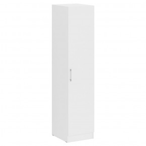 Шкаф 2-х створчатый + Пенал Стандарт, цвет белый, ШхГхВ 135х52х200 см., универсальная сборка в Урае - uray.mebel-74.com | фото