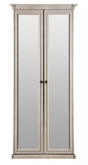 Шкаф 2-х створчатый с Зеркалом Афина (крем корень) в Урае - uray.mebel-74.com | фото