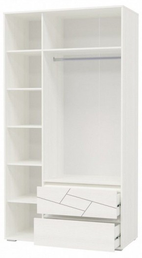 Шкаф 3-х дверный с ящиками АДЕЛИНА (4-4832рам.б) в Урае - uray.mebel-74.com | фото
