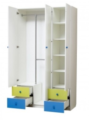 Шкаф 3-х дверный с ящиками Радуга (1200) в Урае - uray.mebel-74.com | фото