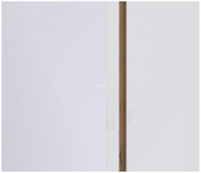 Шкаф 3х дверный с зеркалом Веста СБ-2258 (Дуб Бунратти/Белый глянец) в Урае - uray.mebel-74.com | фото