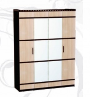 Шкаф 4-х дверный для одежды и белья "Ольга-13" в Урае - uray.mebel-74.com | фото
