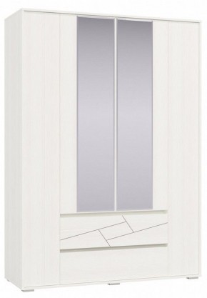 Шкаф 4-х дверный с ящиками АДЕЛИНА (4-4833рам.б) в Урае - uray.mebel-74.com | фото