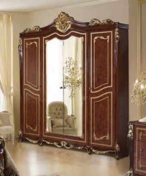 Шкаф 4-х дверный с зеркалами (19.144) Джоконда в Урае - uray.mebel-74.com | фото