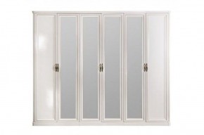 Шкаф 6-ти ств (2+2+2) с зеркалами Натали (комплект) в Урае - uray.mebel-74.com | фото