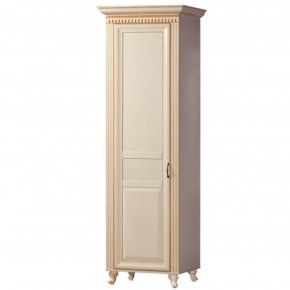 Шкаф для одежды 1-дверный №472 Марлен Кремовый белый в Урае - uray.mebel-74.com | фото