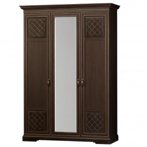 Шкаф для одежды 3-дверный №800 Парма Дуб нортон темный в Урае - uray.mebel-74.com | фото