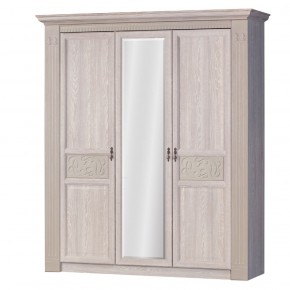 Шкаф для одежды 3-х дверный №180 "Лючия" Дуб оксфорд серый в Урае - uray.mebel-74.com | фото
