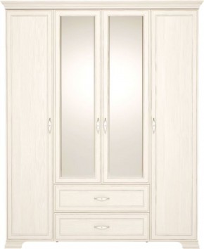 Шкаф для одежды 4-х дверный с зеркалом Венеция 2 бодега в Урае - uray.mebel-74.com | фото