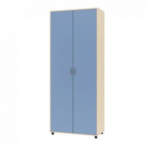 Шкаф для одежды Дельта-2 Дуб молочный/Голубой в Урае - uray.mebel-74.com | фото