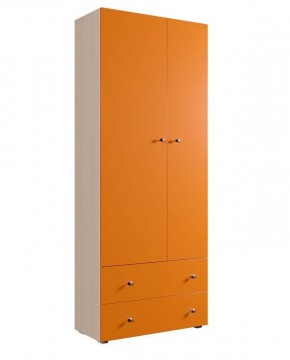 Шкаф ДМ 800 с 2-мя ящиками (оранж) в Урае - uray.mebel-74.com | фото