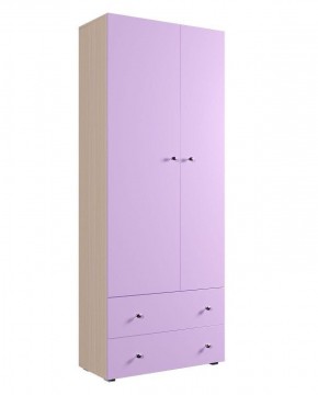 Шкаф ДМ 800 с 2-мя ящиками (розовый) в Урае - uray.mebel-74.com | фото