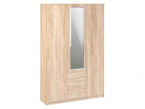 Шкаф комбинированный Дуэт Люкс с зеркалом в Урае - uray.mebel-74.com | фото