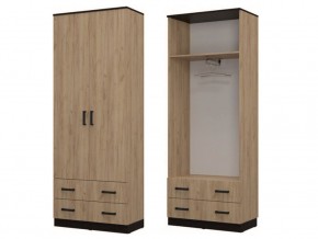 Шкаф «ЛОФТ» для одежды с 2-я ящиками в Урае - uray.mebel-74.com | фото