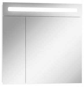 Шкаф-зеркало Аврора 70 с подсветкой LED Домино (DV8007HZ) в Урае - uray.mebel-74.com | фото